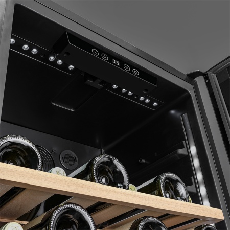 Винный шкаф Meyvel MV66-KBB1 встраиваемый в колонну